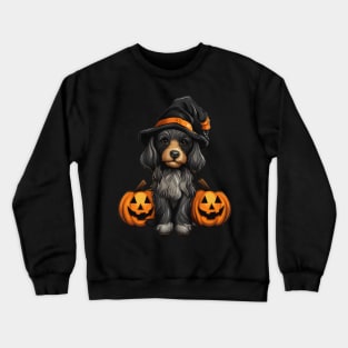 Hallowen Dog Crewneck Sweatshirt